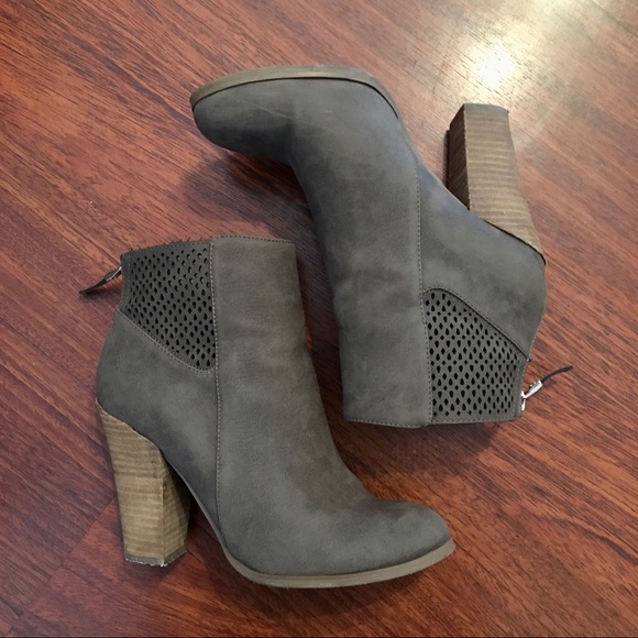 Call It Spring - Faux Leather Heeled Ankle Boot